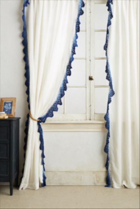Ombre Lace Curtains