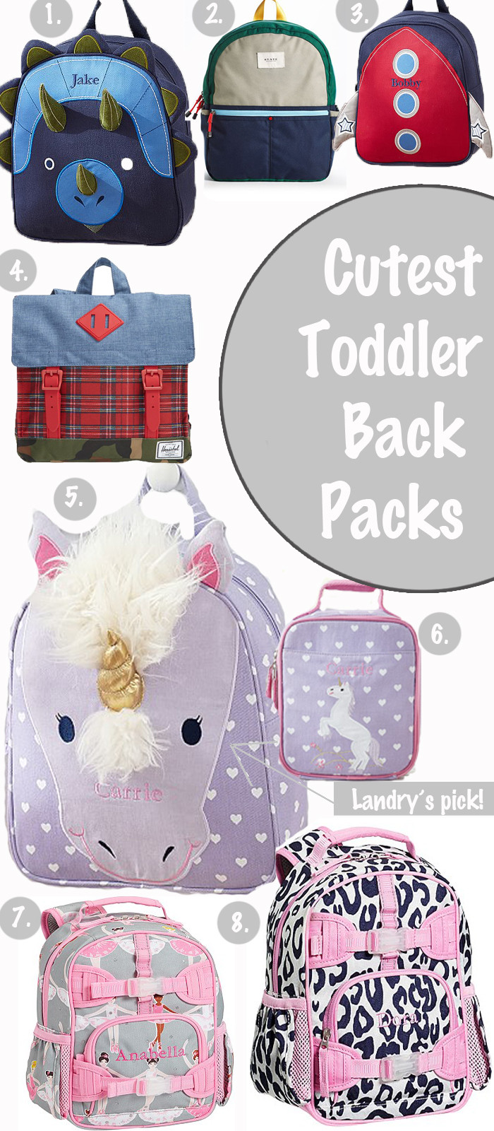 backpacks, toddler, pottery barn kids, toddler backpack