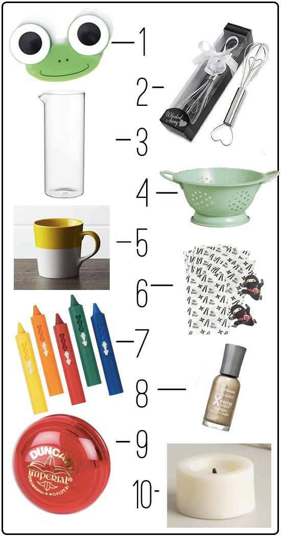 30 awesome gifts that are $5 or less! Perfect for stocking stuffers, teacher gifts, or a little something special for everyone on your list.