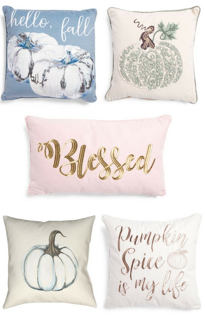 Cute fall pillows - 30 best fall pillows of 2018 - Thanksgiving pillows - Decorating for fall - Fall and autumn decor