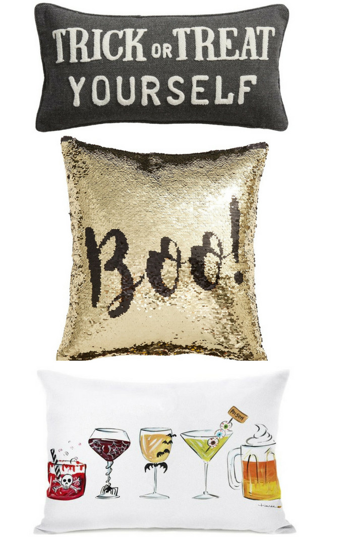 Cute Halloween pillows - Halloween decor - Cute fall pillows - 30 best fall pillows of 2018 