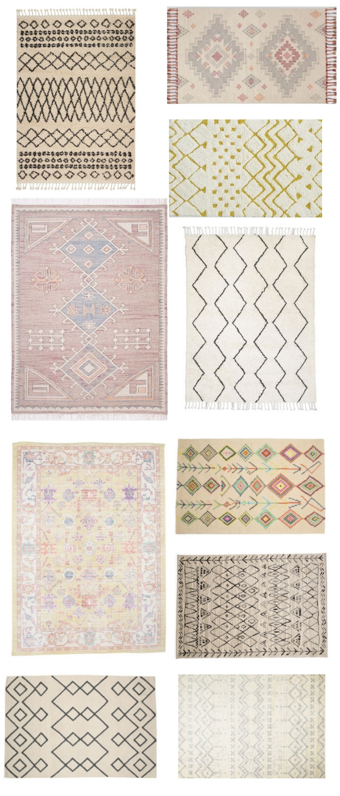 Best tribal rugs for a master bedroom - boho chic rugs to add texture to your home