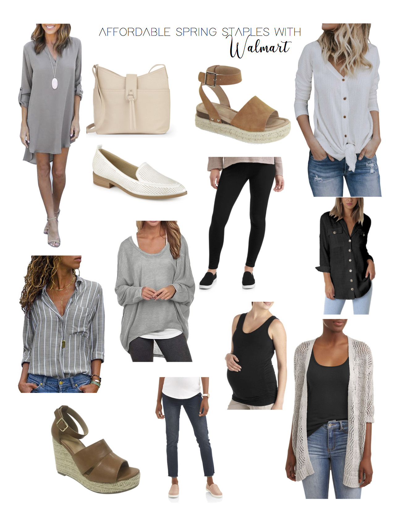 Affordable Spring Staples with Walmart