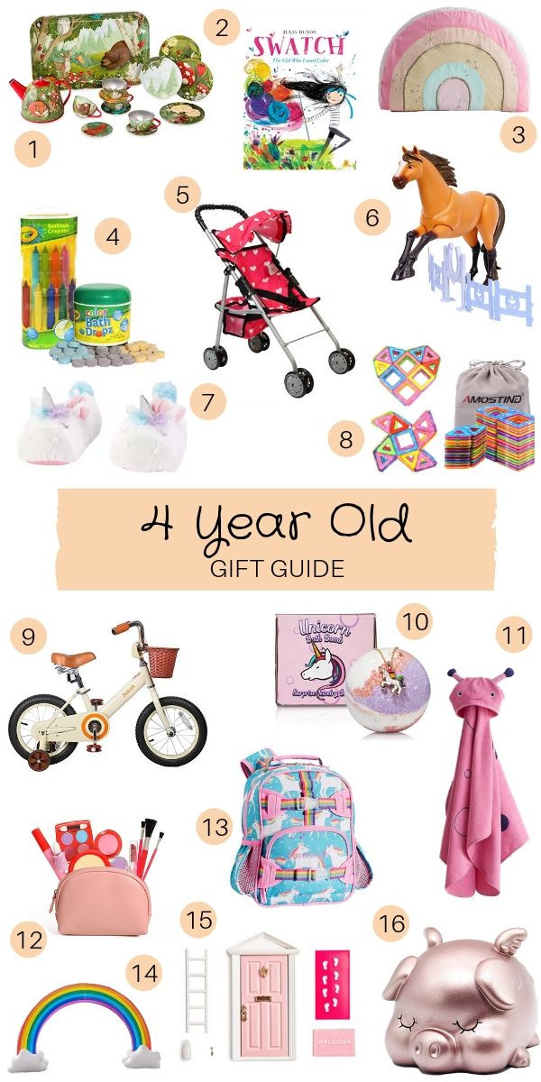 the best gifts for a 4 year old