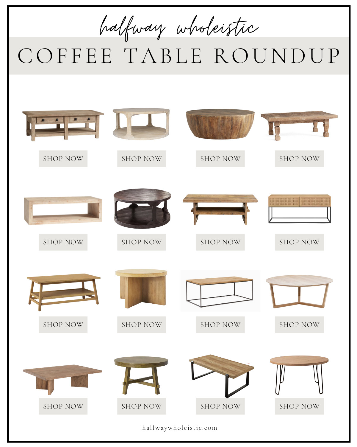 Curated Coffee Table Designs & Styling Essentials