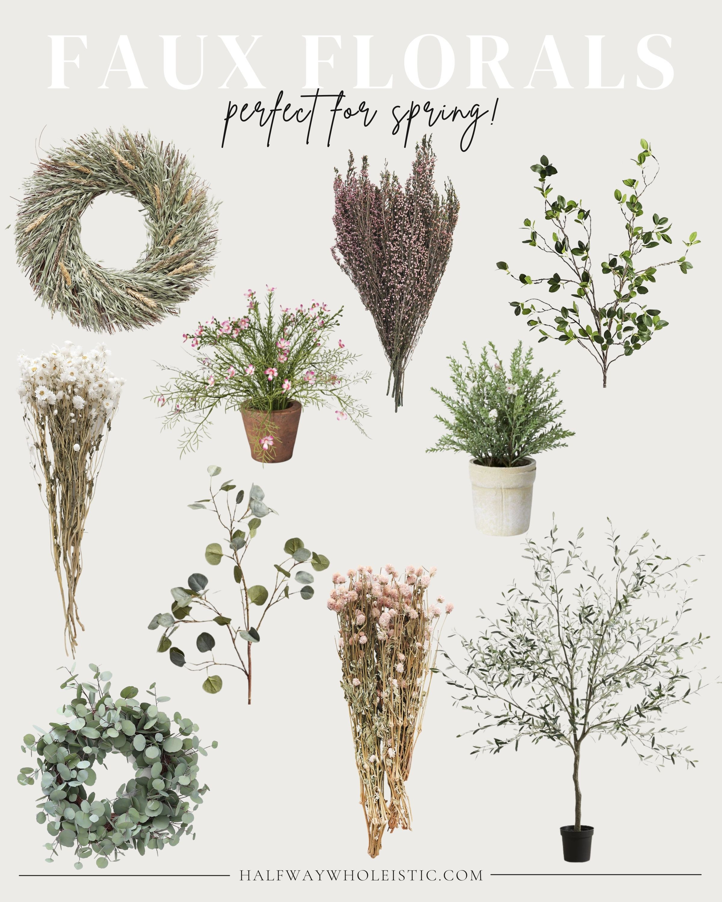Faux Florals: Spring Edition!