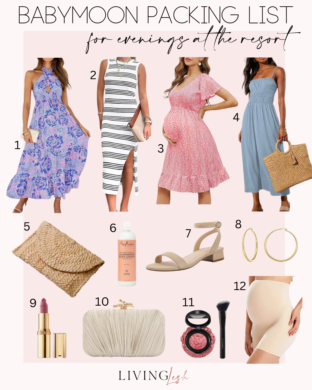 Best Babymoon Outfits for a Tropical Vacation | LivingLesh