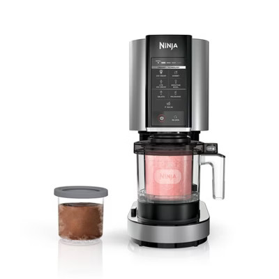 Ninja 0.5qt CREAMi Stainless Steel Ice Cream, Gela...