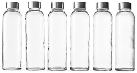 Epica 18-Oz. Glass Beverage Bottles, Set of 6