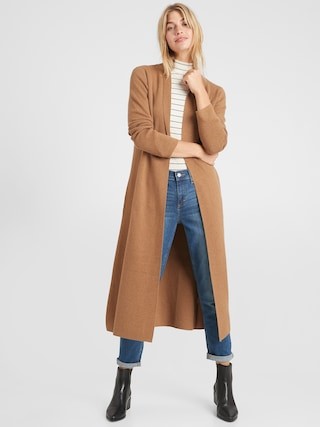 Structured Sweater Coat