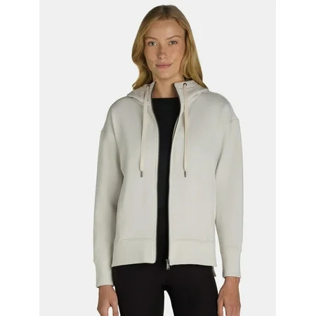 Avia fleece full zip hoodie from Walmart, a cozy Lululemon Scuba alternative under $20